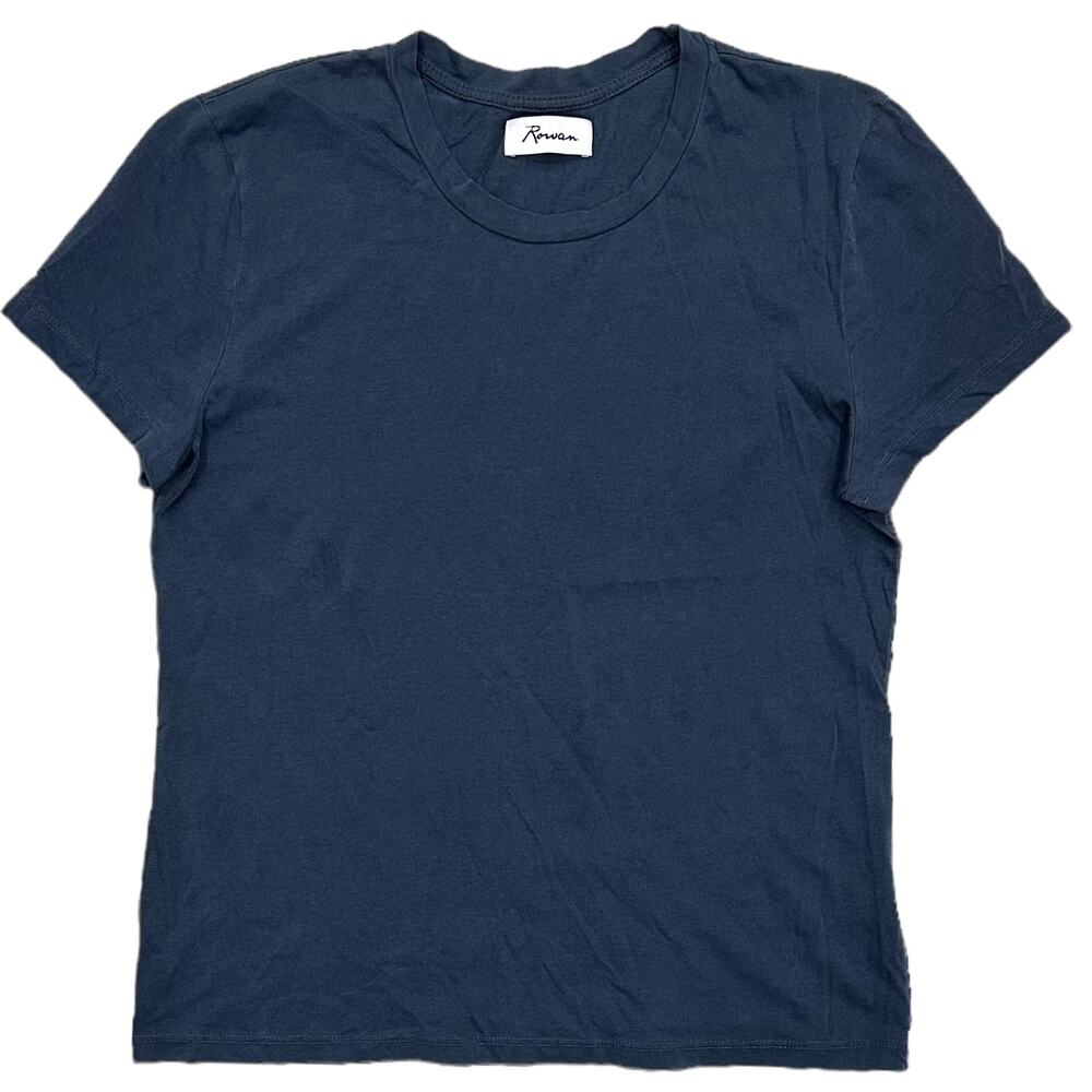 Raven Navy Short Sleeve Crewneck Tee